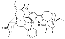 methyl 12-methoxy-13-(17-methoxy-17-oxovobasan-3alpha-yl)ibogamine-18-carboxylate Structure