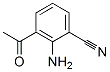 Benzonitrile, 3-acetyl-2-amino- (9CI) Structure