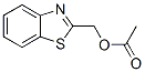 2-Benzothiazolemethanol,acetate(ester)(8CI,9CI) 结构式