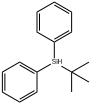 叔丁基二苯基硅烷, 33729-92-9, 结构式