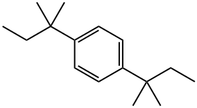 1,4-ジ(tert-ペンチル)ベンゼン 化学構造式