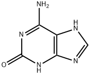 6-Amino-3,7-dihydro-2H-purin-2-one Struktur
