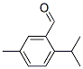 Benzaldehyde, 5-methyl-2-(1-methylethyl)- (9CI) Structure