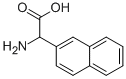 2-(2-萘基)-2-氨基乙酸 结构式