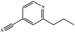 4-氰基-2-丙基吡啶, 33744-19-3, 结构式