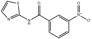 Benzamide, 3-nitro-N-2-thiazolyl- (9CI) Structure