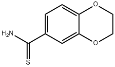 2,3-DIHYDRO-1,4-BENZODIOXINE-6-CARBOTHIOAMIDE 化学構造式