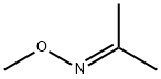 ジメチルケトンO-メチルオキシム 化学構造式