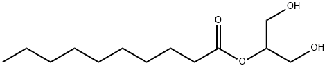 2-O-Decanoylglycerol Structure