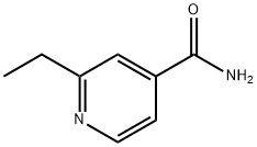 2-エチル-4-ピリジンカルボアミド 化学構造式