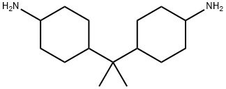 4,4'-isopropylidenebis(cyclohexylamine)  Struktur