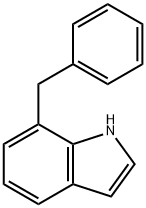 1H-Indole, 7-(phenylMethyl)- Struktur