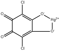 クロラニル酸水銀 化学構造式