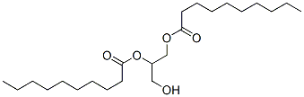 (+/-)-1,2-DIDECANOYLGLYCEROL 结构式