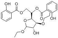 水杨丙苷,33779-37-2,结构式