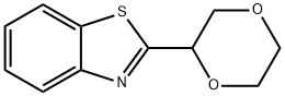 Benzothiazole, 2-(1,4-dioxan-2-yl)- (9CI) Structure