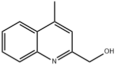 (4-METHYLQUINOLIN-2-YL)METHANOL Struktur