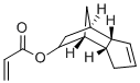 プロペン酸(3a,4,5,6,7,7a-ヘキサヒドロ-4,7-メタノ-1H-インデン)-1-イル 化学構造式