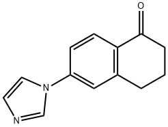 6-(1H-iMidazol-1-yl)-3,4-dihydronaphthalen-1(2H)-one Structure
