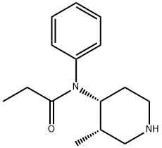 Normethyl Fentanyl 化学構造式