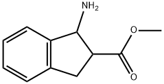 1H-Indene-2-carboxylicacid,1-amino-2,3-dihydro-,methylester(9CI) Structure