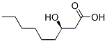 [R,(-)]-3-Hydroxynonanoic acid Structure