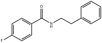 N-(4-FLUOROBENZOYL)-PHENYL-ETHYLAMINE Structure