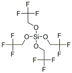 TETRAKIS(2,2,2-TRIFLUOROETHOXY)SILANE Structure