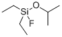 Diethylfluoro(isopropyloxy)silane Struktur