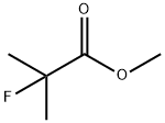 2-氟异丁酸甲酯,338-76-1,结构式