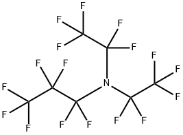 perfluoro-N,N-bis(perfluoroethyl)propylamine Struktur