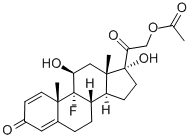 醋酸异氟泼尼松, 338-98-7, 结构式