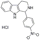 1-(4-nitrophenyl)-2,3,4,9-tetrahydro-1H-beta-carboline hydrochloride Structure