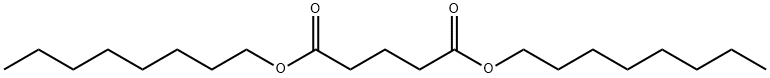 戊二酸二辛酯, 33814-34-5, 结构式
