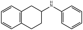 N-苯基-1,2,3,4-四氢-6-氨基萘 结构式