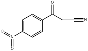 3-(4-Nitrophenyl)-3-oxopropanenitrile Struktur