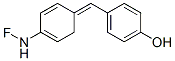 N-(4-氟苯基)-4-羟基苯亚甲胺 结构式
