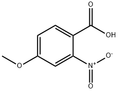 4-甲氧基-2-硝基苯甲酸, 33844-21-2, 结构式