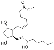 PROSTAGLANDINS F2ALPHA METHYL ESTER Structure