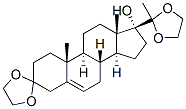 17-hydroxypregn-5-ene-3,20-dione cyclic bis(ethylene acetal)|17-hydroxypregn-5-ene-3,20-dione cyclic bis(ethylene acetal)