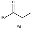 钯(II)丙酸盐, 3386-65-0, 结构式