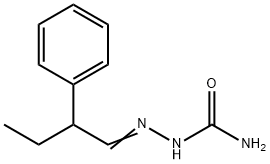 2-Phenylbutanal semicarbazone Structure