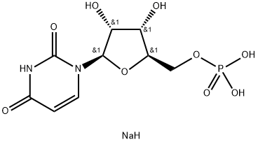 Uridine 5′-monophosphate disodium salt  Struktur