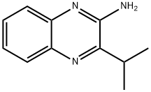 2-Quinoxalinamine,3-(1-methylethyl)-(9CI) Structure