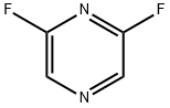 2,6-二氟吡嗪, 33873-09-5, 结构式