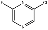 2-氯-6-氟吡嗪, 33873-10-8, 结构式