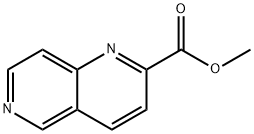 1,6-ナフチリジン-2-カルボン酸メチル 化学構造式