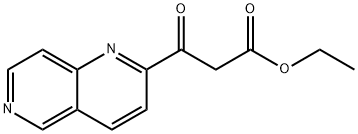 에틸3-[1,6]나프티리딘-2-YL-3-옥소-프로피온산