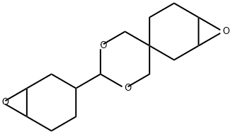 2-(7-oxabicyclo[4.1.0]hept-3-yl)spiro[1,3-dioxane-5,3'-[7]oxabicyclo[4.1.0]heptane] Structure