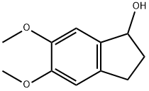 5,6-ジメトキシ-1-インダノール 化学構造式
